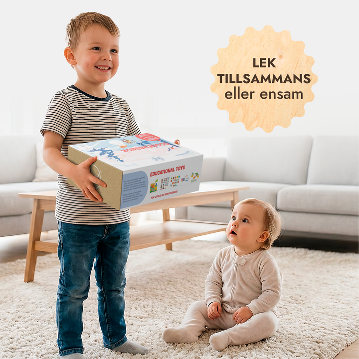 Årsprenumeration på lekset (3–4 år) — GoodevasBox
