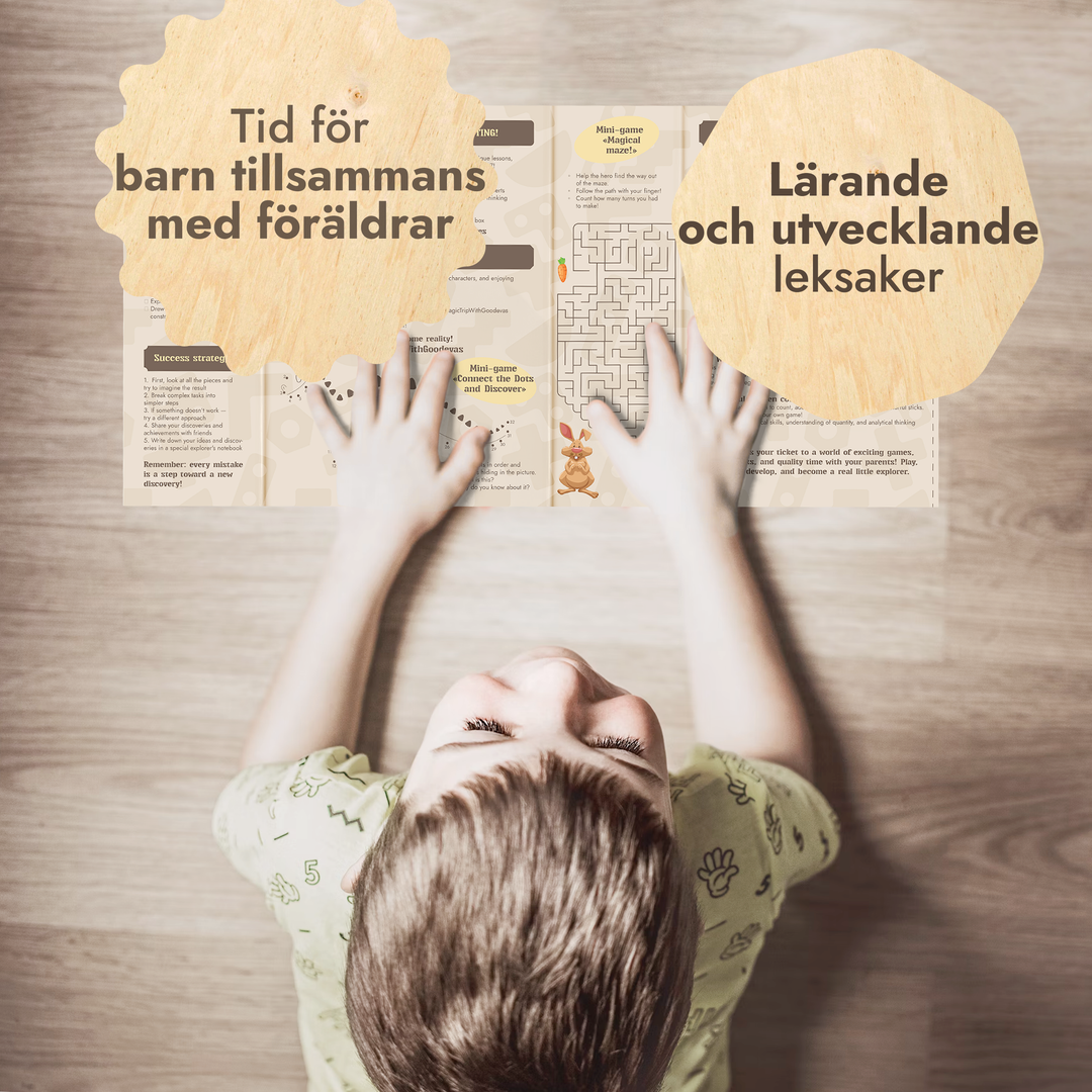 WunderBox 4–7 år – utvecklingsbox för barn