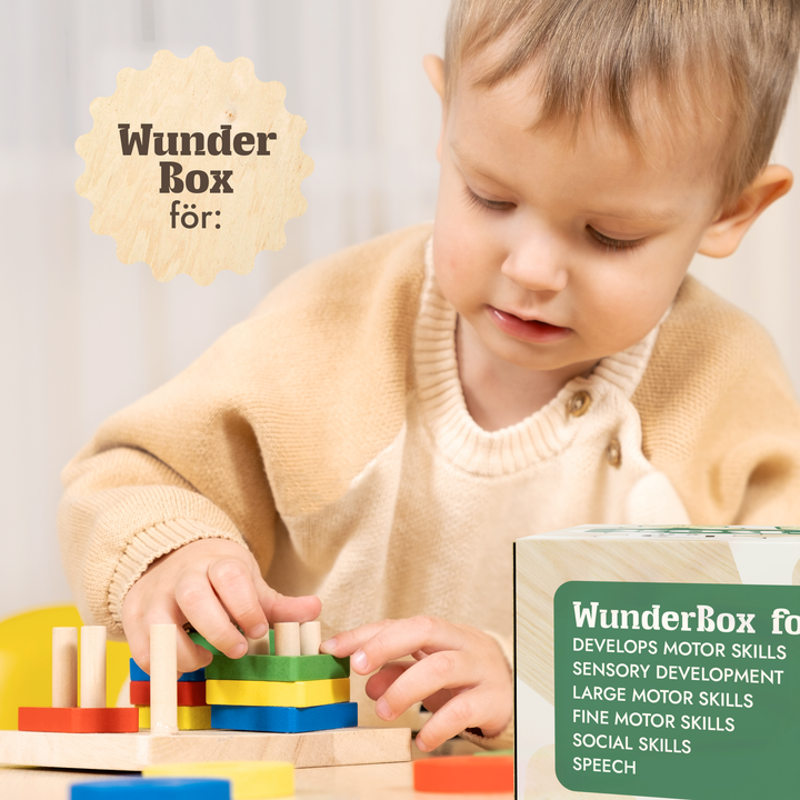 WunderBox 1–3 år – utvecklingsbox för småbarn