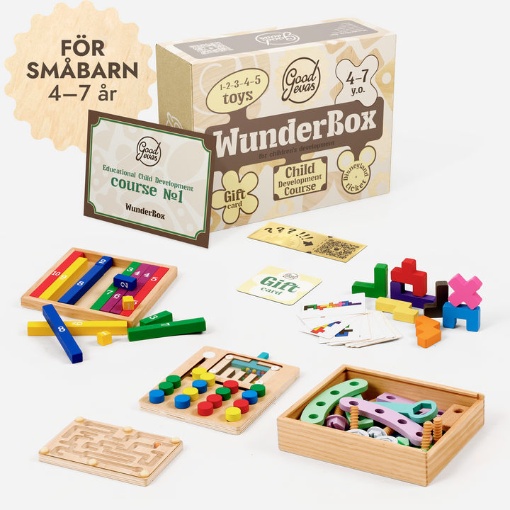 WunderBox 4–7 år – utvecklingsbox för barn
