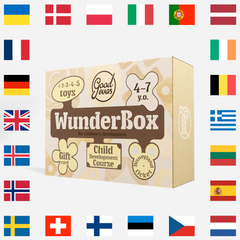 WunderBox 4–7 år – utvecklingsbox för barn