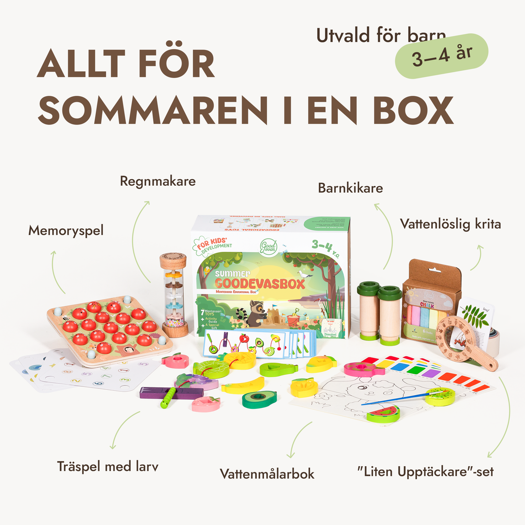 Sommarlekset (3–4 år) — GoodevasBox