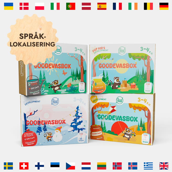 Vår-lekset (3–4 år) — GoodevasBox