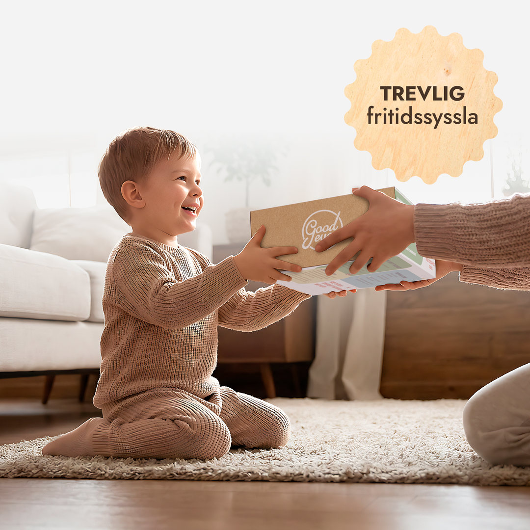 Årsprenumeration på lekset (3–4 år) — GoodevasBox