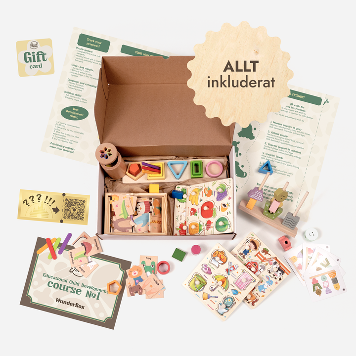WunderBox 4–7 år – utvecklingsbox för barn