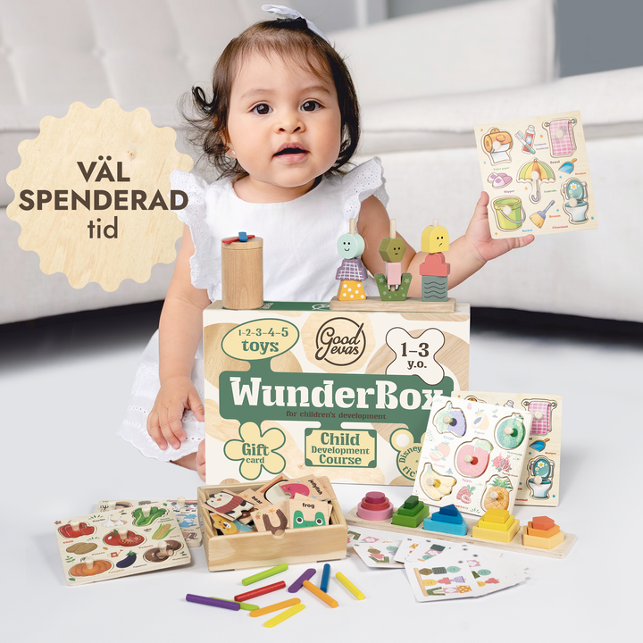WunderBox 1–3 år – utvecklingsbox för småbarn