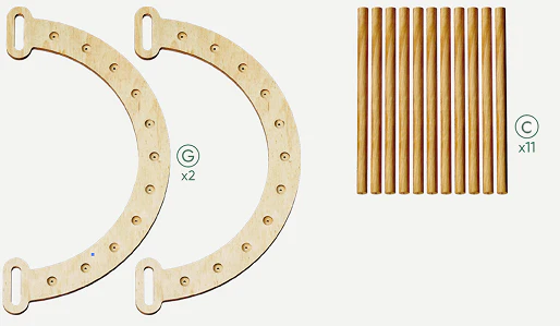 Klätterbåge/gungbåge